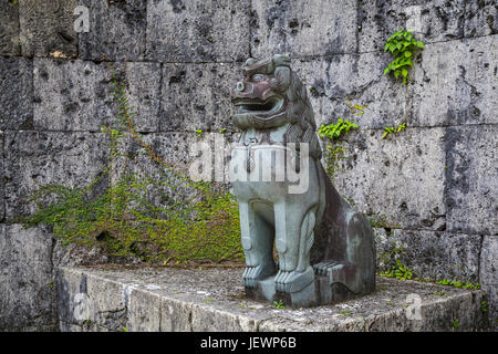 The Shurijo Castle in Naha, Okinawa, Japan. Stock Photo