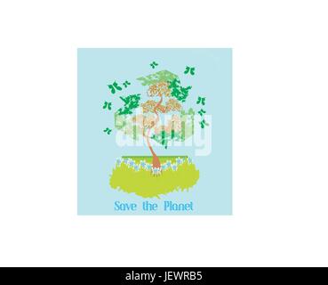 leaf, inside, eco, environment, enviroment, isolated, model, design, project, Stock Vector