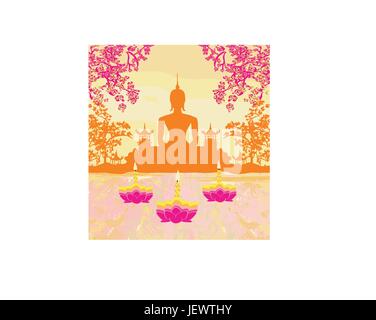travel, historical, religion, religious, temple, culture, famous, tree, park, Stock Vector