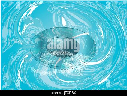 blue, motion, postponement, moving, movement, stream, illustration, metal, Stock Vector