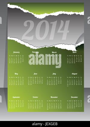 calender calendar Stock Vector