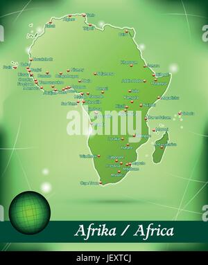 card, atlas, map of the world, map, model, design, project, concept, plan, Stock Vector