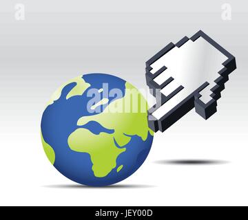 poster bright Stock Vector