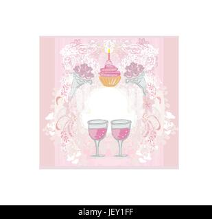 glass, chalice, tumbler, laugh, laughs, laughing, twit, giggle, smile, smiling, Stock Vector