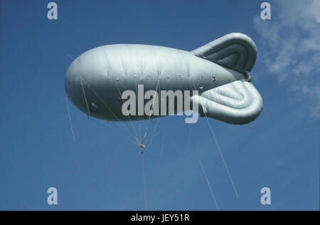 Barrage Balloon Weston on the Green Stock Photo