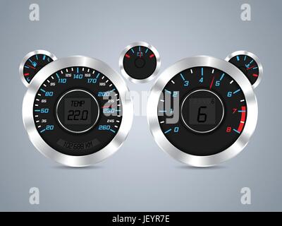 blue, dashboard, bar, tavern, traffic, transportation, cold, black, swarthy, Stock Vector