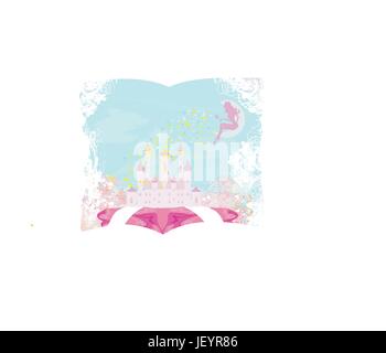 tower, beautiful, beauteously, nice, objects, story, sweet, art, isolated, Stock Vector