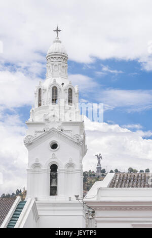 Metropolitan Cathedral of Quito in Ecuador Stock Photo
