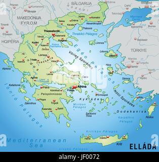 Greece, Border, Card, Synopsis, Borders, Atlas, Map Of The World, Map 