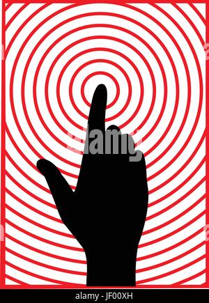 finger, isolated, graphic, black, swarthy, jetblack, deep black, pointer, Stock Vector