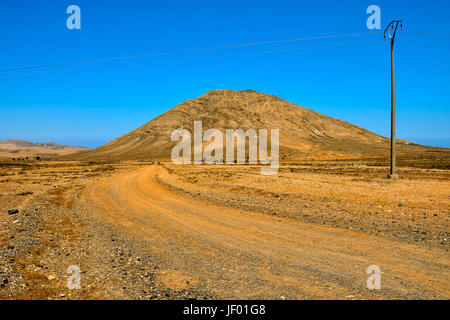 Countryside Desert Dirt Path Stock Photo