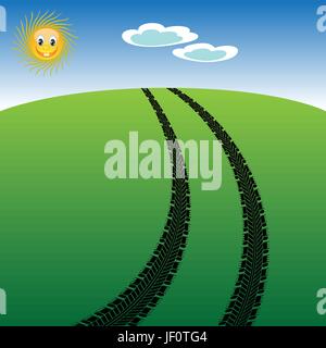 wheel graphic Stock Vector