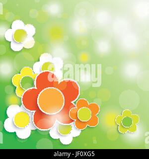 summer summerly Stock Vector