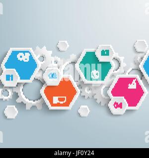 modernity wheels Stock Vector