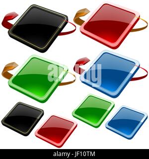 object reflection Stock Vector