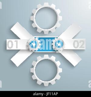 three direction Stock Vector