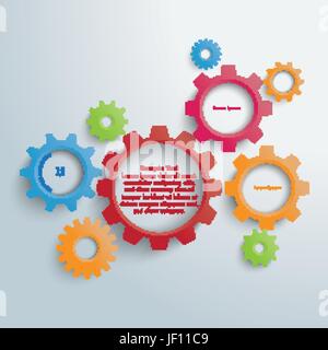 gear futuristic Stock Vector