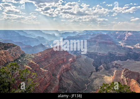 Grand Canyon National Park Scenic View Stock Photo