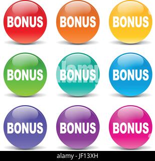 web buttons Stock Vector