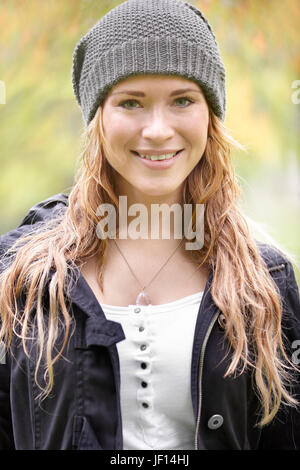 Portrait of young woman Stock Photo