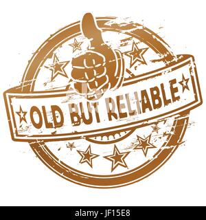 old but still use punch and still good Stock Vector