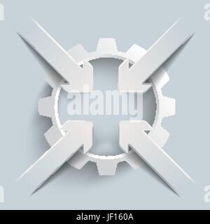 chart wheel Stock Vector