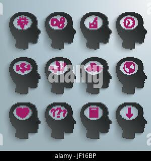 idea perspective Stock Vector
