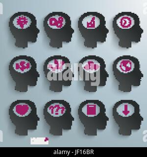 idea perspective Stock Vector