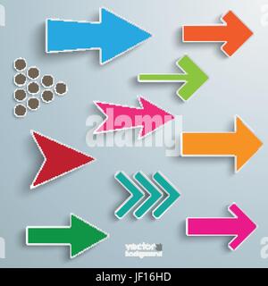 modernity black Stock Vector