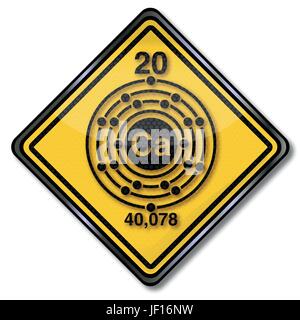 element, chemistry, calcium, chemical, periodic system, experiment, industry, Stock Vector