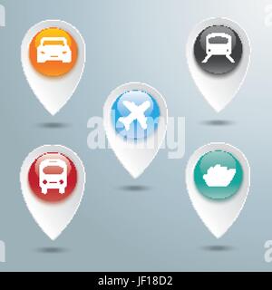 cup travel Stock Vector