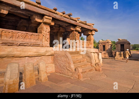Lad Khan Temple Aihole Karnataka India Stock Photo