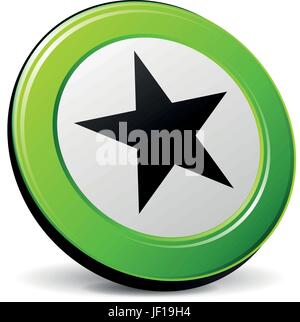 five black Stock Vector