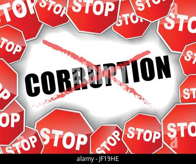 bribery, corruption, corrupt, political, model, design, project, concept, plan, Stock Vector