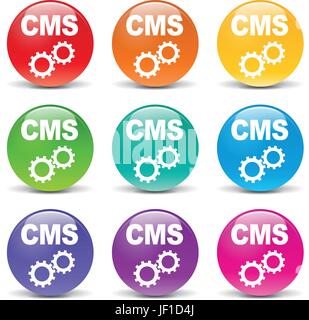 colour modern Stock Vector