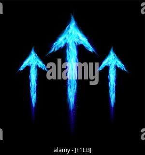 blue, indicate, show, colour, black, swarthy, jetblack, deep black, pointer, Stock Vector