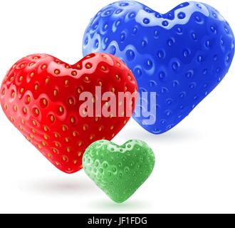 blue, food, aliment, isolated, colour, model, design, project, concept, plan, Stock Vector