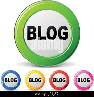 button, glossy, icon, vector, internet, www, worldwideweb, net, web, blue, Stock Vector