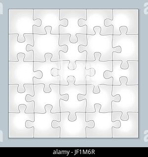 pieces education Stock Vector