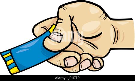 hand object Stock Vector