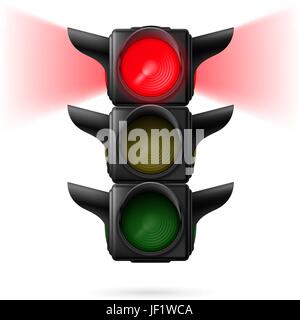 sign, signal, controller, danger, city, town, colour, traffic, transportation, Stock Vector