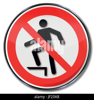 stairs, mobbing, load, stairs, danger, risk, industry, workplace, accident, Stock Vector