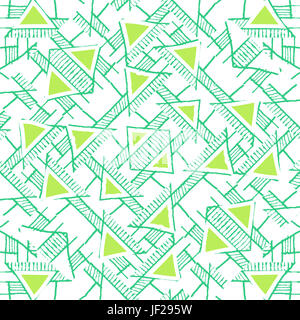 Ethnic Geo Seamless Pattern Stock Photo