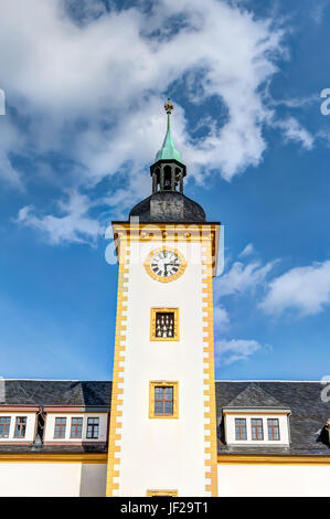 Town hall of Freiberg Stock Photo