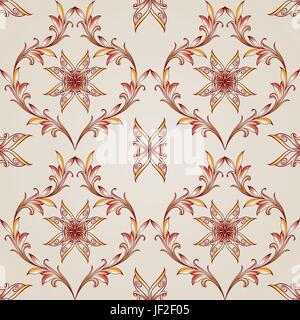 graphic, antique, brown, brownish, brunette, pastel, painting, flower, flowers, Stock Vector