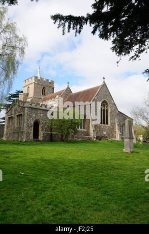 All Saints Church, Kings Langley, Hertfordshire, England, UK Stock ...