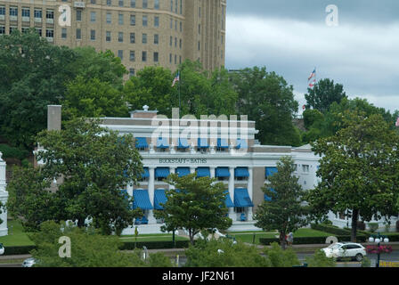 Buckstaff Bathhouse in Hot Springs, Arkansas, USA. Stock Photo