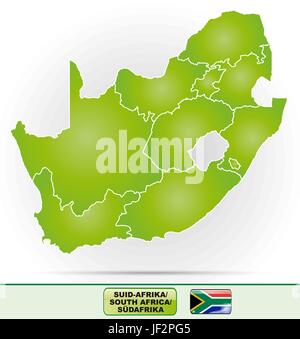 south africa, card, atlas, map of the world, map, model, design, project, Stock Vector