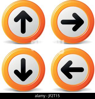 isolated, graphic, navigation, black, swarthy, jetblack, deep black, pointer, Stock Vector