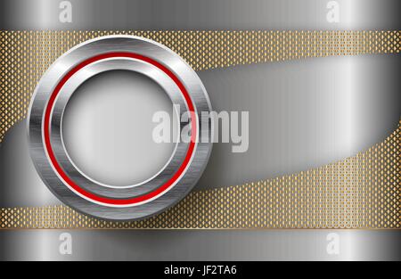 ring, one, circle, gradient, metallic, backdrop, background, ring, one, circle, Stock Vector